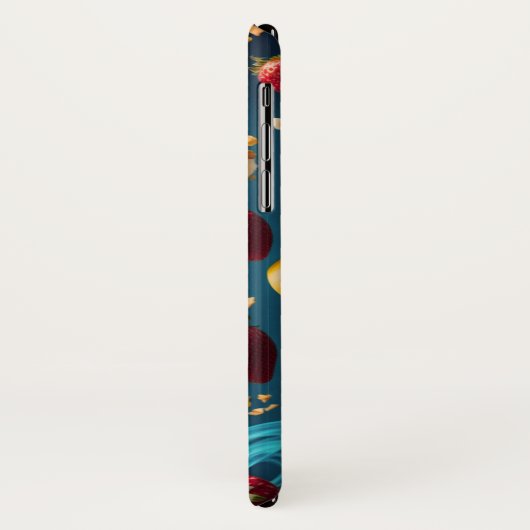 stukjes bananen en aardbeien Case-Mate iPhone case (Achterkant/links)