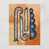 Stukjes in het Briefkaart van de bak (Voorkant)