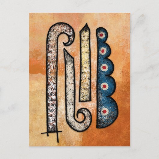 Stukjes in het Briefkaart van de bak (Voorkant)