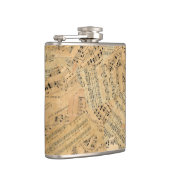 Stukjes  muziek heupfles (Rechts)