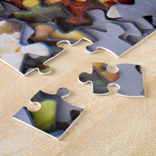 stukjes puzzel legpuzzel (Zijkant)