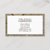 Stukken afbeelding visitekaartje (Achterkant)