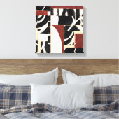 Stukken en delen I Canvas Afdruk (Insitu (Slaapkamer))