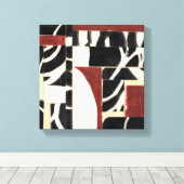 Stukken en delen I Canvas Afdruk (Insitu (Houten vloer))