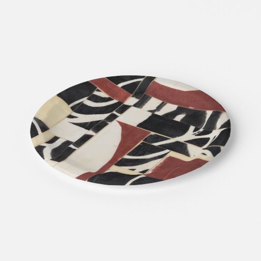 Stukken en delen I Papieren Bordje (Gekanteld)