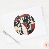 Stukken en delen I Ronde Sticker (Envelop)