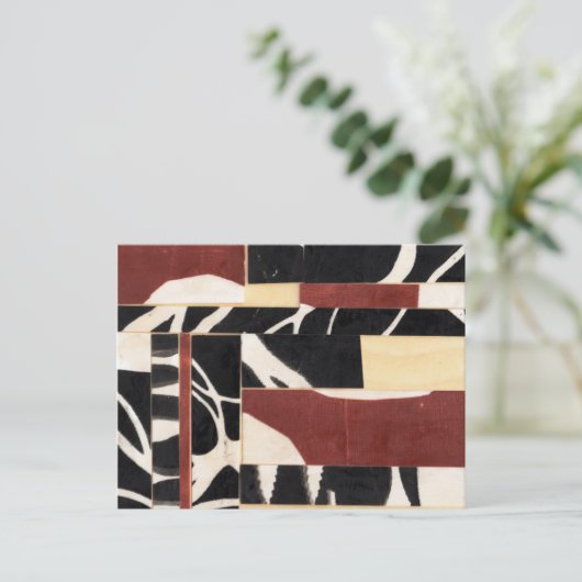 Stukken en delen II Briefkaart (Staand voorkant)