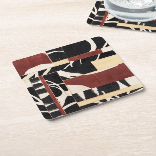 Stukken en delen II Kartonnen Onderzetters (Schuin)