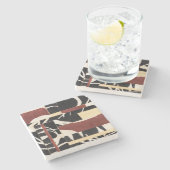 Stukken en delen II Stenen Onderzetter (Zijkant)