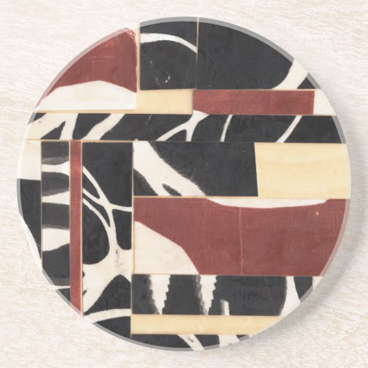 Stukken en delen II Zandsteen Onderzetter (Voorkant)