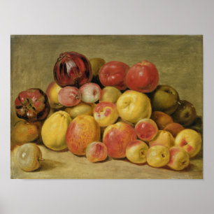 Stukken fruit poster