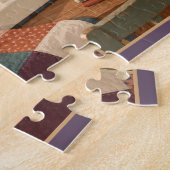 Stukken in Patronen Quiltstudio Puzzel (Zijkant)
