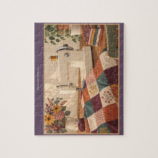 Stukken in Patronen Quiltstudio Puzzel (Verticaal)