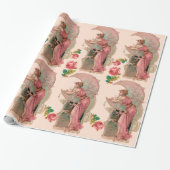 STUKKEN / LADY VAN DE MON, STROMEN EN PINKROOIEN CADEAUPAPIER (Uitgerold)