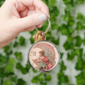 STUKKEN/LADY VAN HET MOON, STROMEN IN PINKMONOGRAM SLEUTELHANGER (Hand)