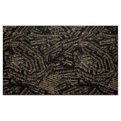 Stukken muziek goud POMV Stof (Fat Quarter)
