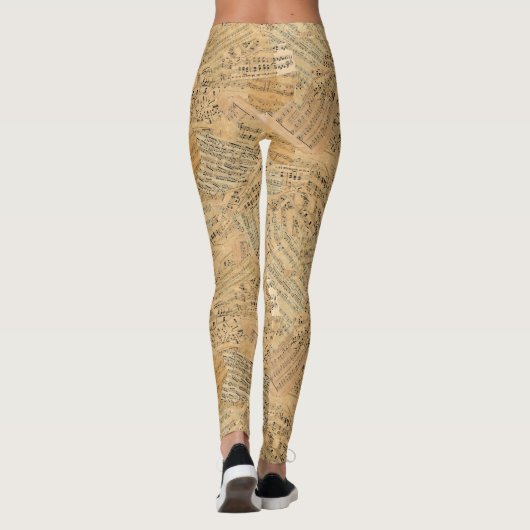 Stukken  muziek POMV Leggings (Achterkant)
