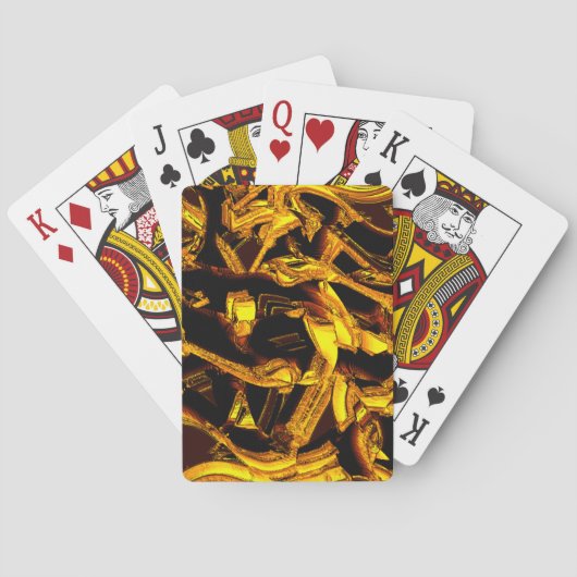 Stukken of bagasse van gedehydrateerde tangerinesc pokerkaarten (Achterkant)