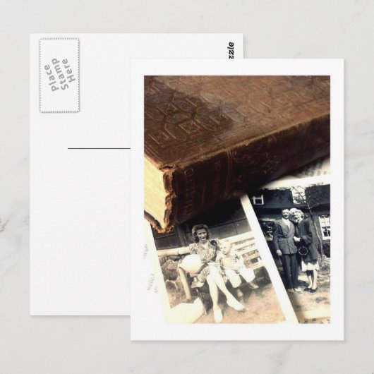 stukken van een boekje briefkaart (Voorkant / Achterkant)