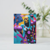 Stukken van Haar Telekinese Briefkaart (Staand voorkant)