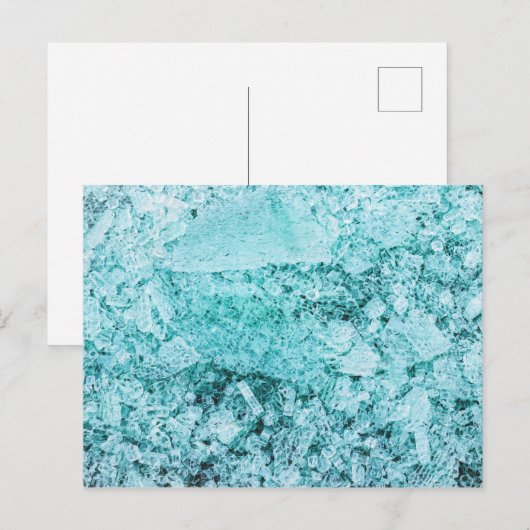 stukken van mentale integratie briefkaart (Voorkant / Achterkant)