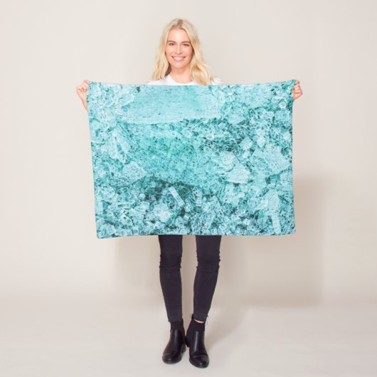 stukken van mentale integratie fleece deken (In situ)