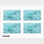 stukken van mentale integratie rechthoekige sticker (Vel)