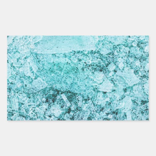 stukken van mentale integratie rechthoekige sticker (Voorkant)