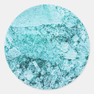 stukken van mentale integratie ronde sticker