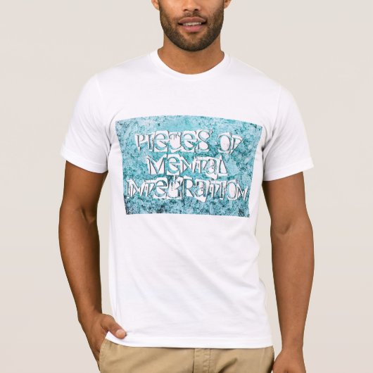 stukken van mentale integratie t-shirt (Voorkant)