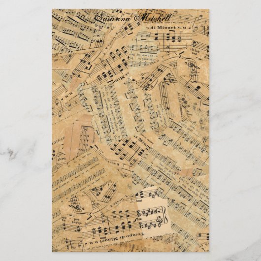 Stukken van muziek-ID389 Briefpapier (Voorkant)