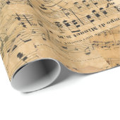 Stukken van muziek-ID389 Cadeaupapier (Rol Hoek)