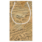 Stukken van  muziek-ID389 Klein Cadeauzakje (Achterkant)