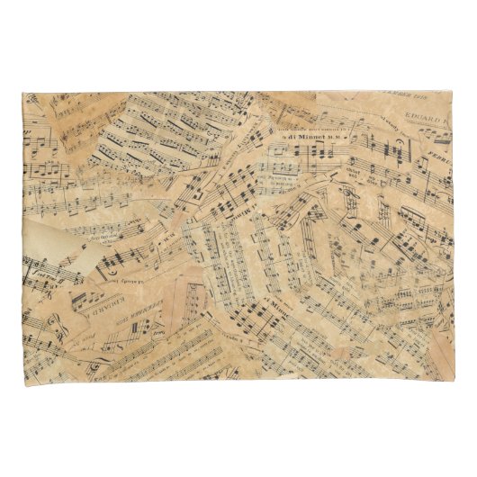 Stukken van muziek-ID389 Kussensloop (Voorkant-Rechts)