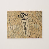 Stukken van  muziek-ID389 Legpuzzel (Horizontaal)