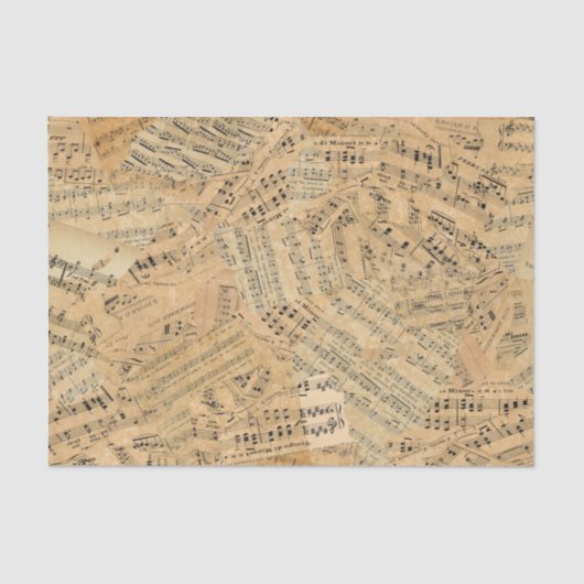 Stukken van  muziek-ID389 Tissuepapier (Voorkant)