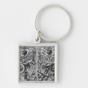 Stukken van orde sleutelhanger