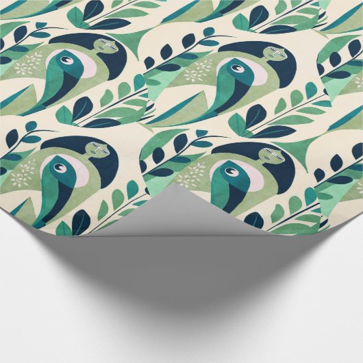 Stukken vrouw cadeaupapier (Hoek)