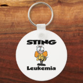 STUKleukemie (oranje) Sleutelhanger (Voorkant)