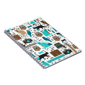 Stukstuk van i-laptop notitieboek (Rechterzijde)