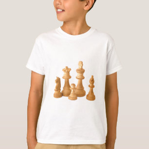 Stukstukken van hout t-shirt