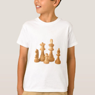 Stukstukken van hout t-shirt