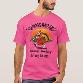 Stumble Herfst Hiking Society Maak je geen zorgen, T-shirt (Voorkant)