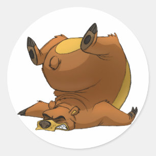 Stummerende Beren stickers