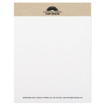 Stump Grining of Tree Care Business Letterhead