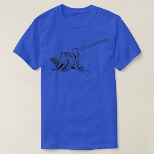 Stump met Ax T-shirt (Design voorkant)