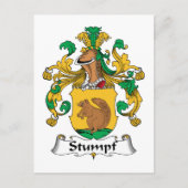 Stumpf Family Crest Briefkaart (Voorkant)