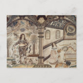 Stumpwork met Charles I en Charles II Briefkaart (Voorkant)