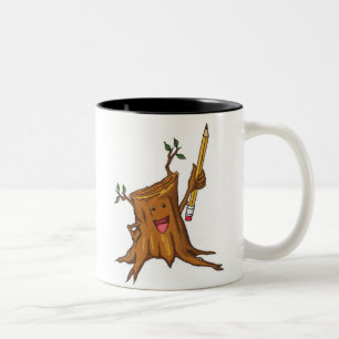 Stumpy Coffee-Mok Tweekleurige Koffiemok