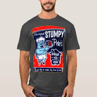 STUMPY PETES House of Ham Adverteren Print T-shirt